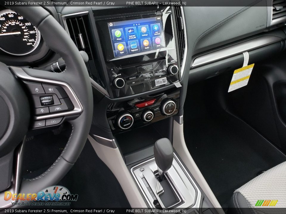 2019 Subaru Forester 2.5i Premium Crimson Red Pearl / Gray Photo #10