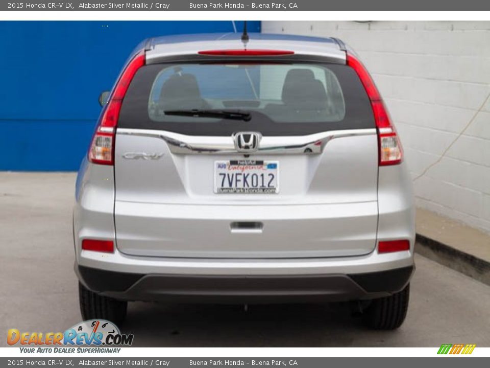 2015 Honda CR-V LX Alabaster Silver Metallic / Gray Photo #10