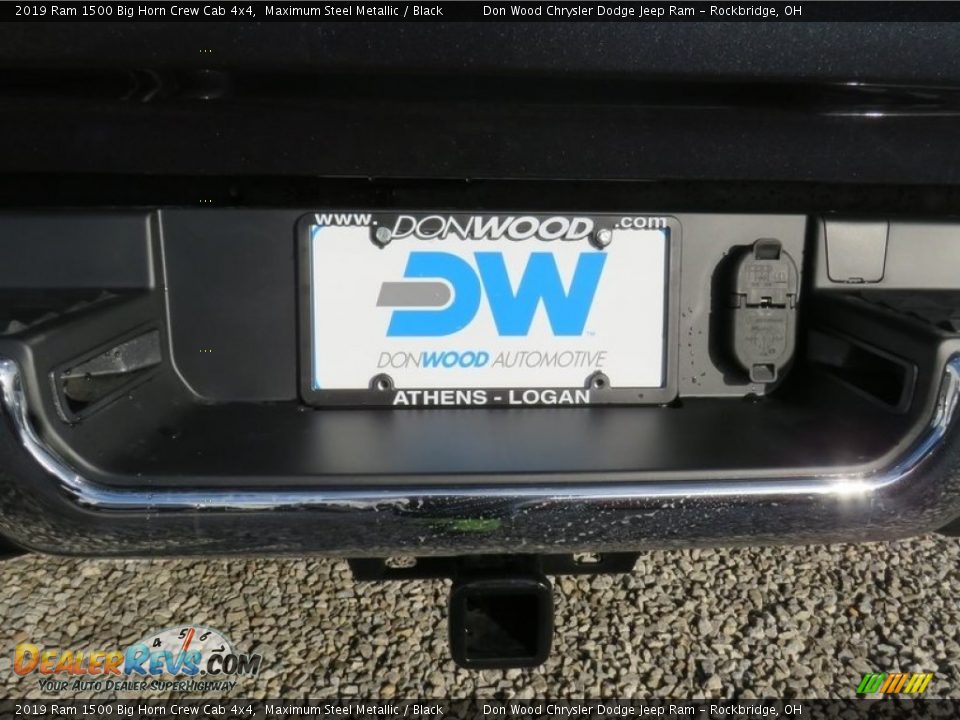 2019 Ram 1500 Big Horn Crew Cab 4x4 Maximum Steel Metallic / Black Photo #18