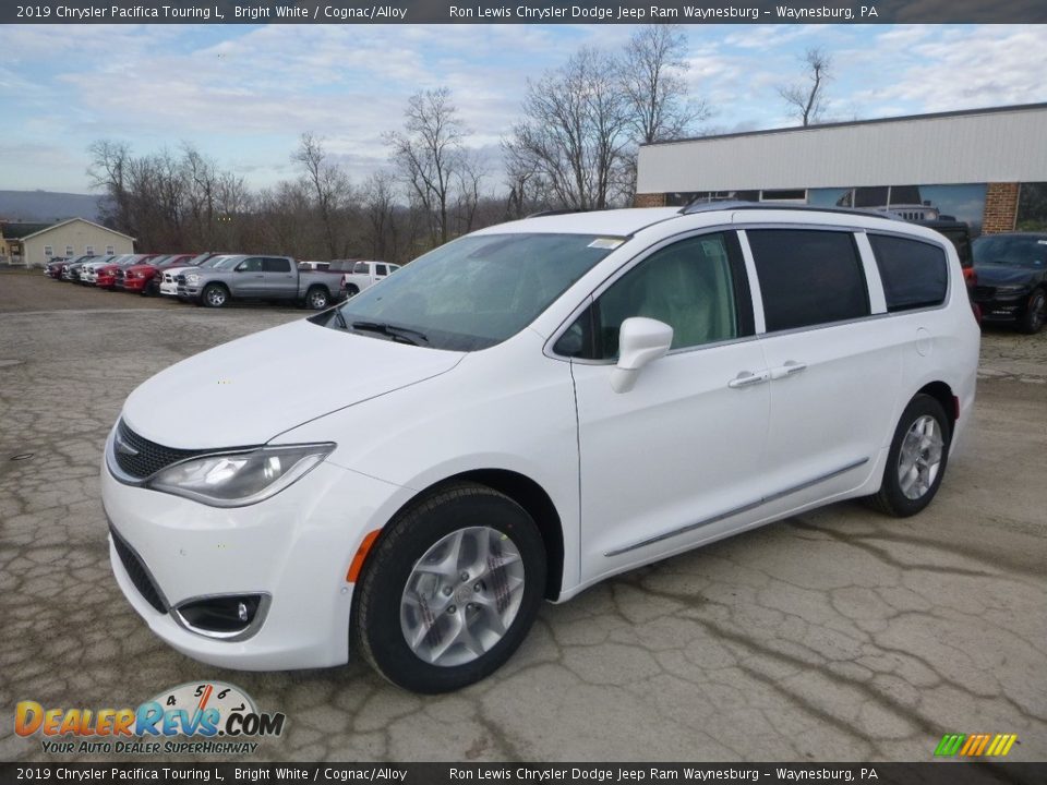 2019 Chrysler Pacifica Touring L Bright White / Cognac/Alloy Photo #1