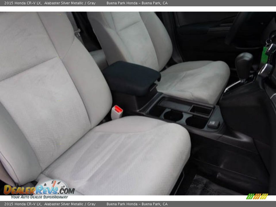 2015 Honda CR-V LX Alabaster Silver Metallic / Gray Photo #20