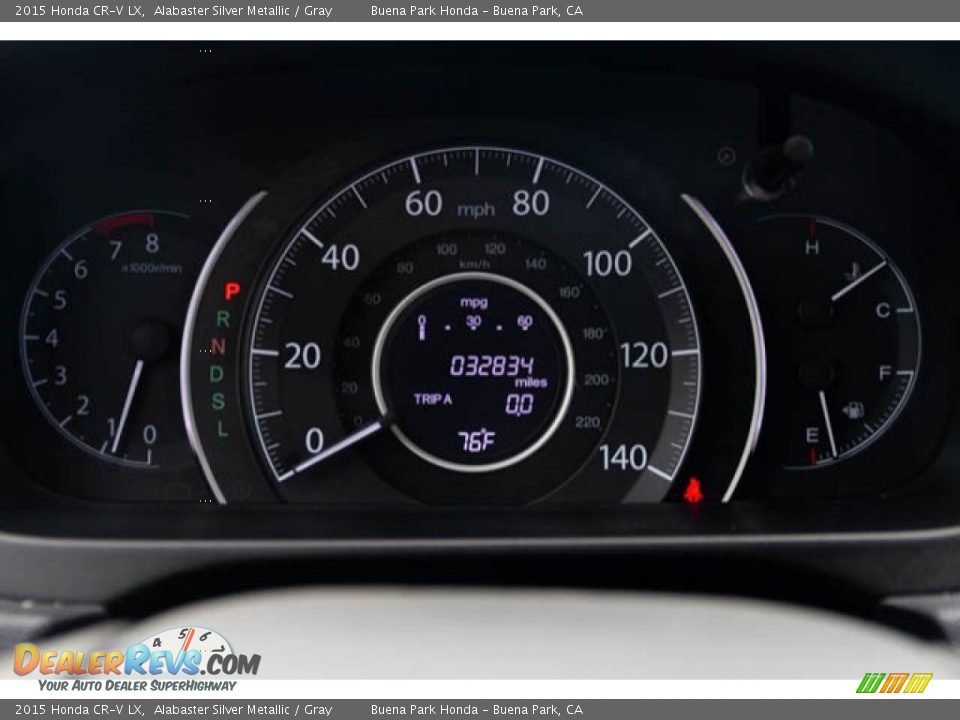 2015 Honda CR-V LX Alabaster Silver Metallic / Gray Photo #21