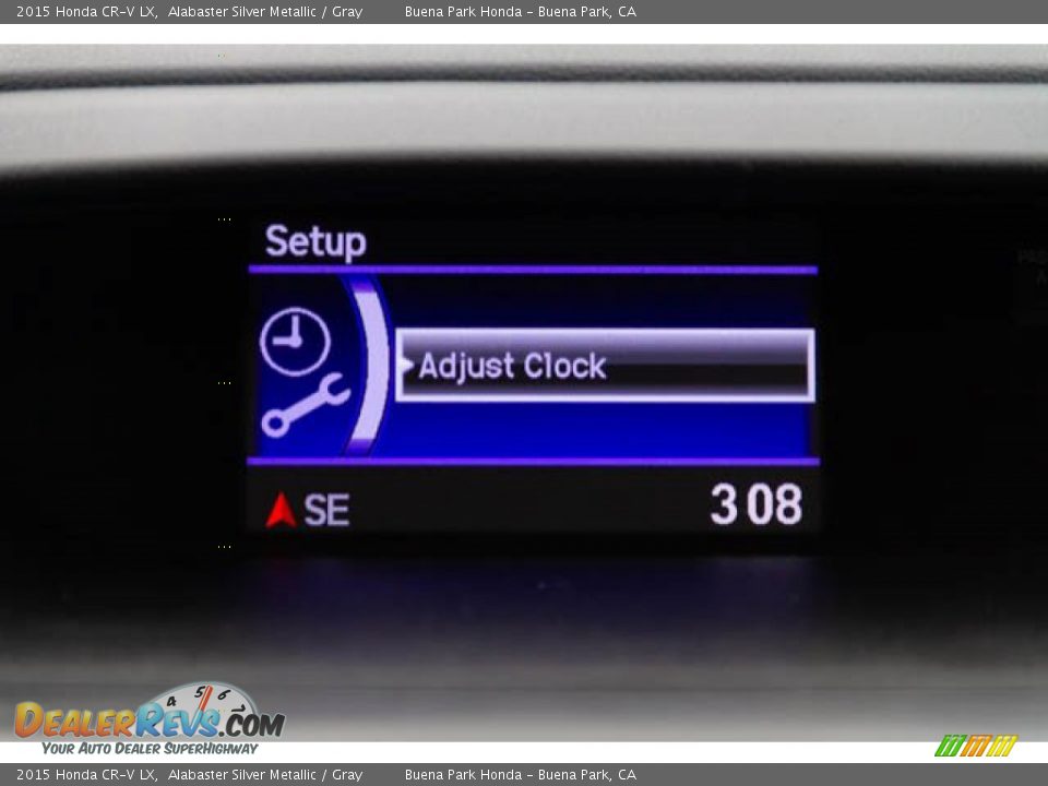 2015 Honda CR-V LX Alabaster Silver Metallic / Gray Photo #22