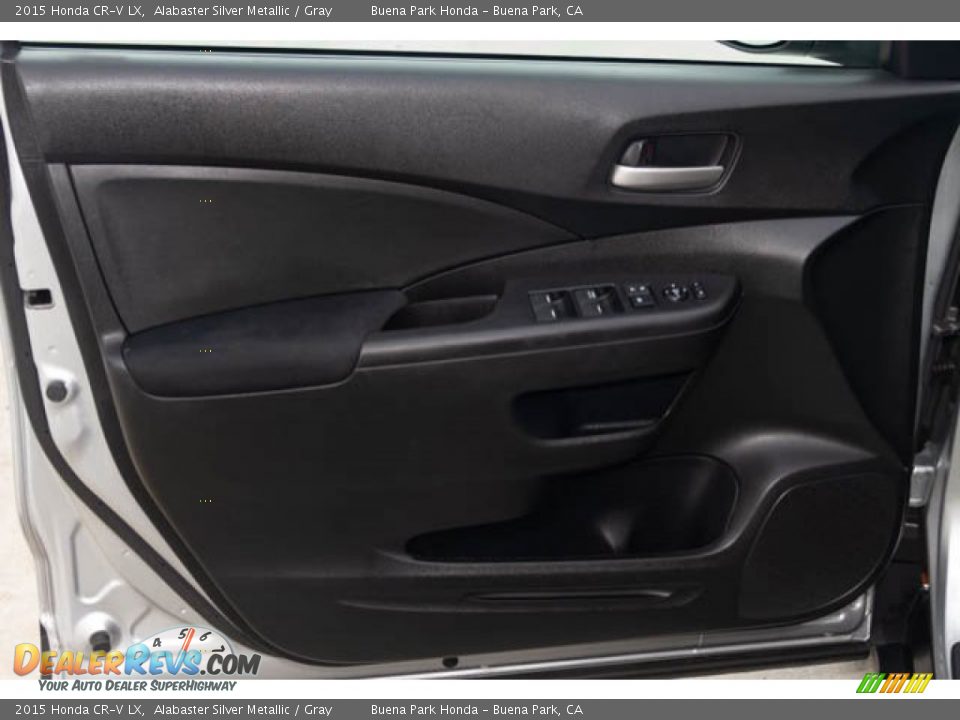 2015 Honda CR-V LX Alabaster Silver Metallic / Gray Photo #24