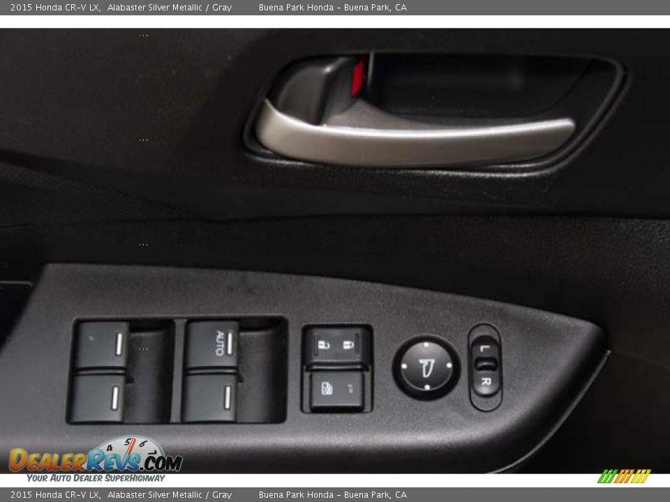 2015 Honda CR-V LX Alabaster Silver Metallic / Gray Photo #25