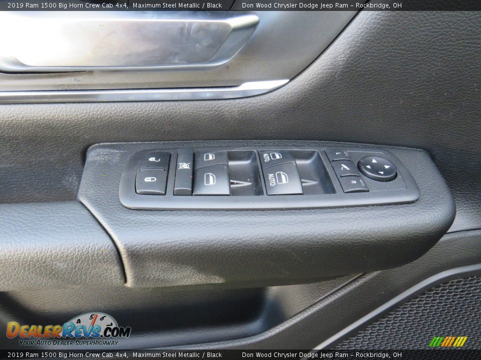 2019 Ram 1500 Big Horn Crew Cab 4x4 Maximum Steel Metallic / Black Photo #29