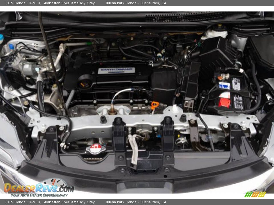 2015 Honda CR-V LX Alabaster Silver Metallic / Gray Photo #29