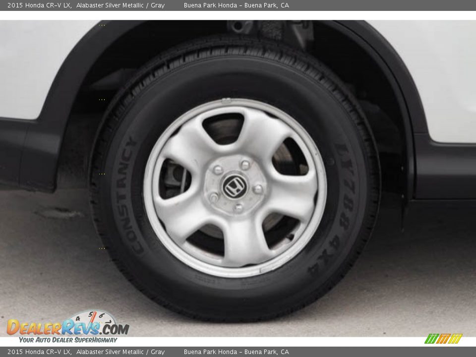 2015 Honda CR-V LX Alabaster Silver Metallic / Gray Photo #30