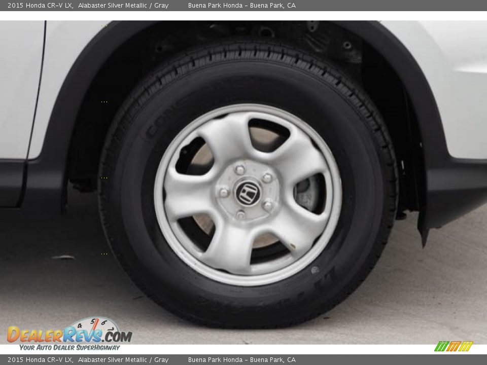 2015 Honda CR-V LX Alabaster Silver Metallic / Gray Photo #31
