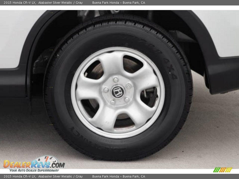 2015 Honda CR-V LX Alabaster Silver Metallic / Gray Photo #32