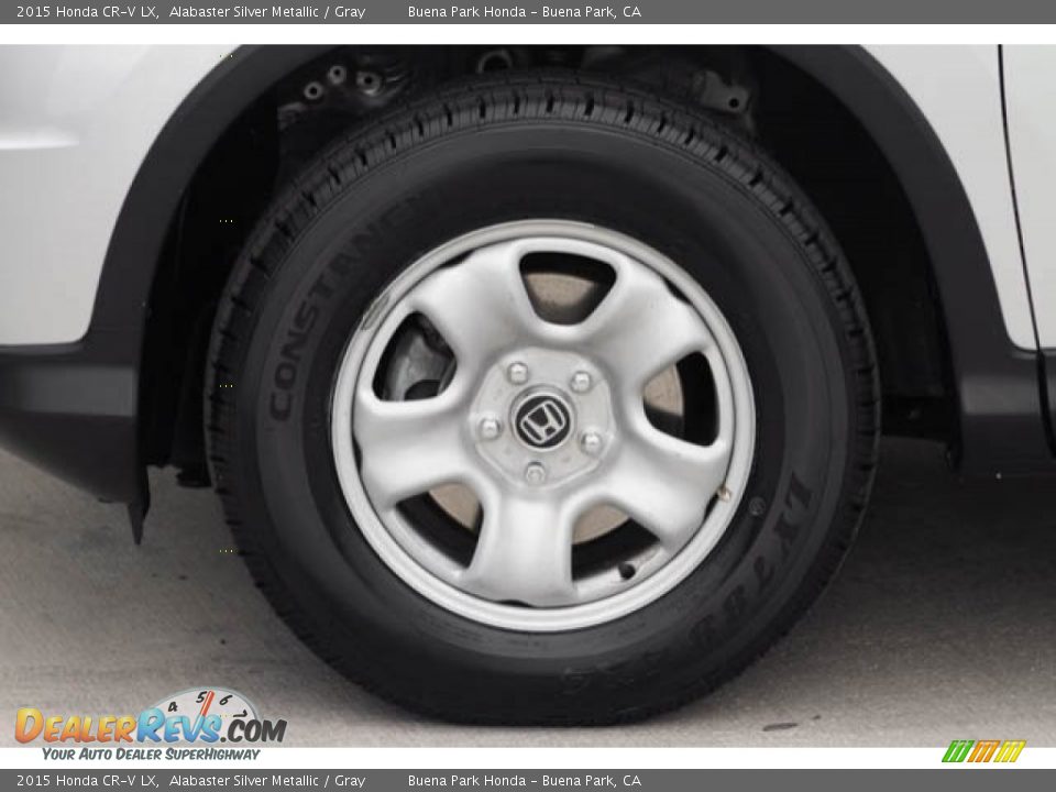 2015 Honda CR-V LX Alabaster Silver Metallic / Gray Photo #33