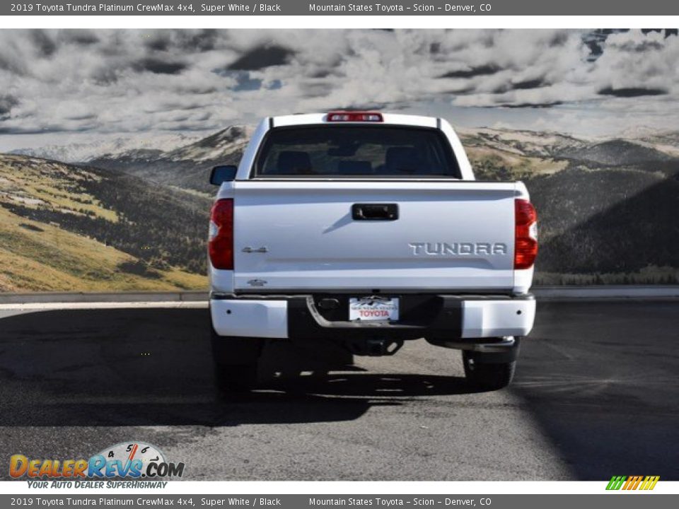 2019 Toyota Tundra Platinum CrewMax 4x4 Super White / Black Photo #4