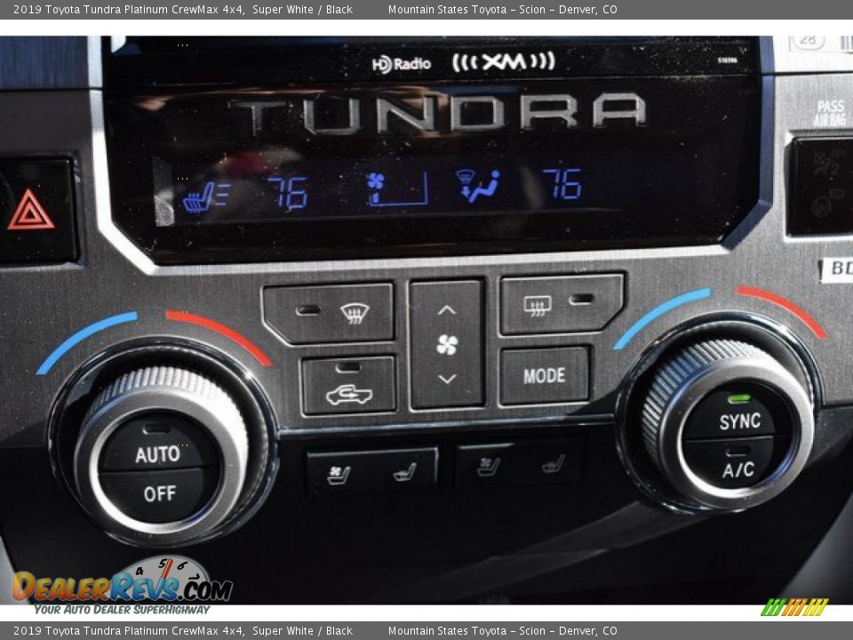 2019 Toyota Tundra Platinum CrewMax 4x4 Super White / Black Photo #31