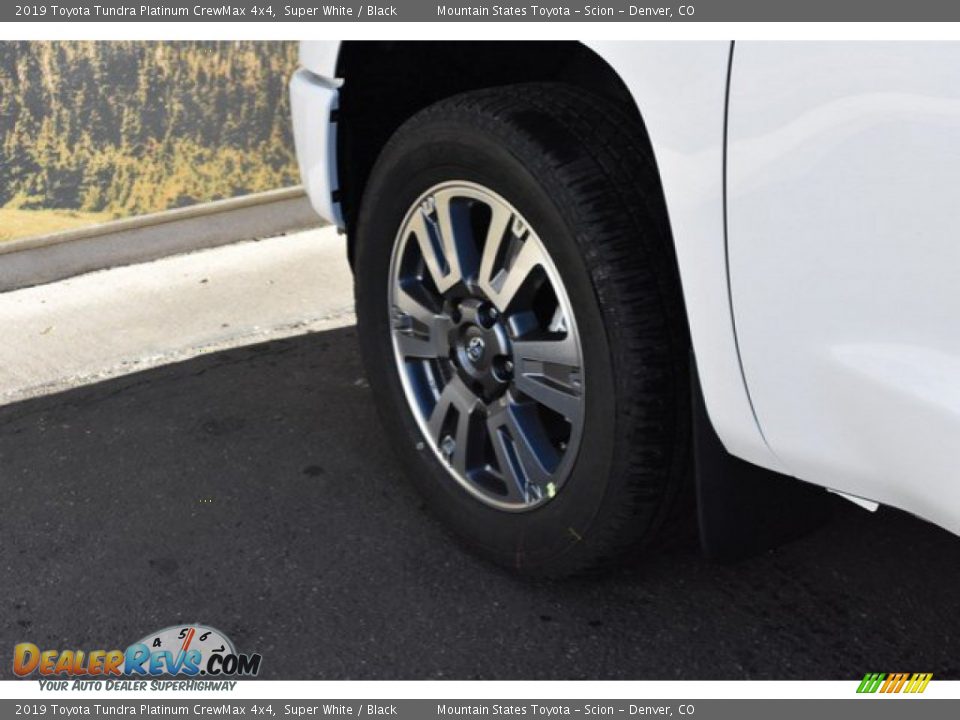 2019 Toyota Tundra Platinum CrewMax 4x4 Super White / Black Photo #34