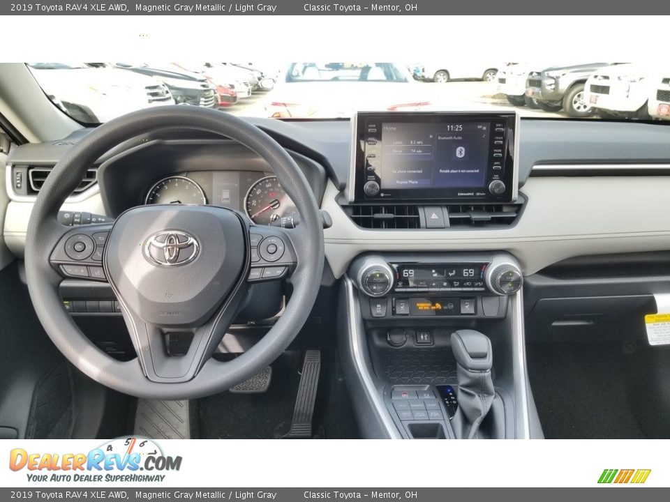 Dashboard of 2019 Toyota RAV4 XLE AWD Photo #4