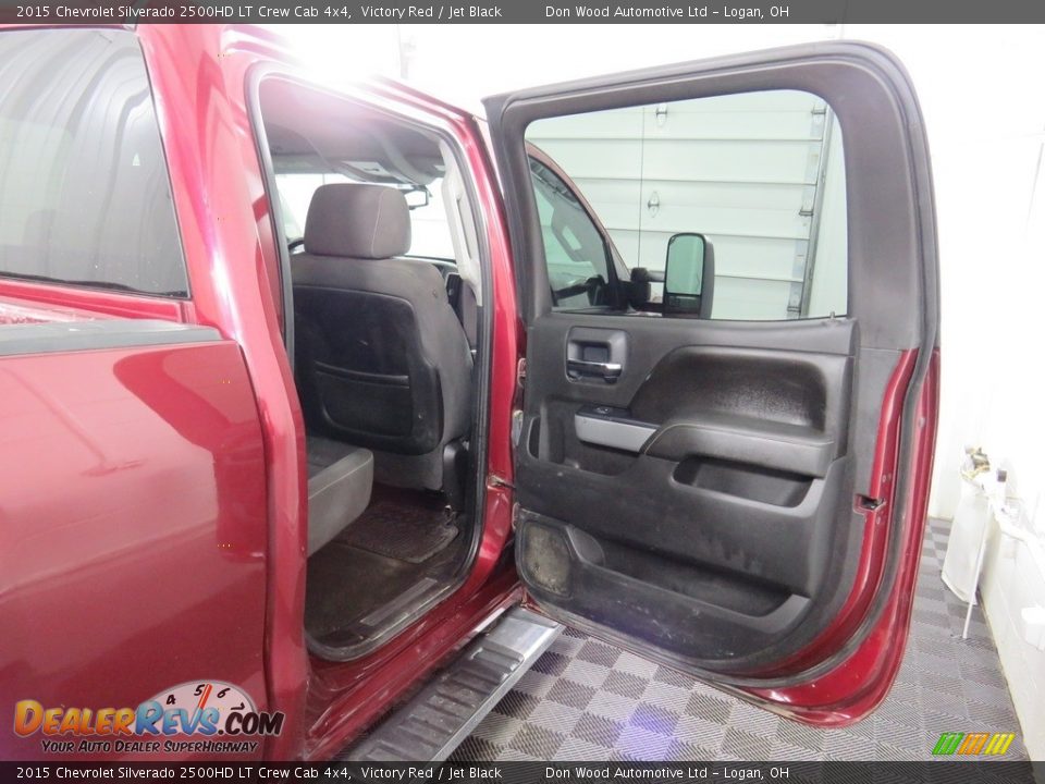 2015 Chevrolet Silverado 2500HD LT Crew Cab 4x4 Victory Red / Jet Black Photo #22