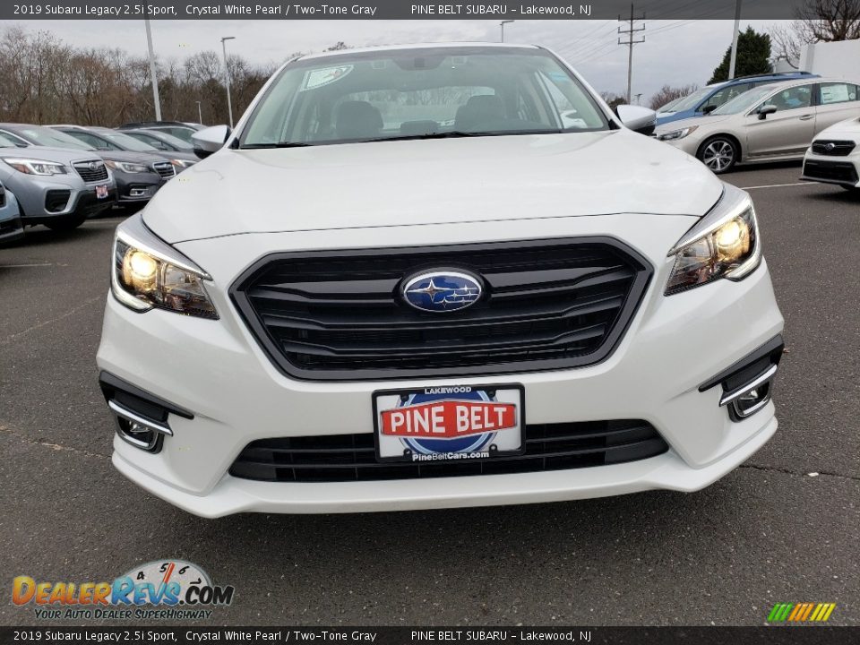 2019 Subaru Legacy 2.5i Sport Crystal White Pearl / Two-Tone Gray Photo #2