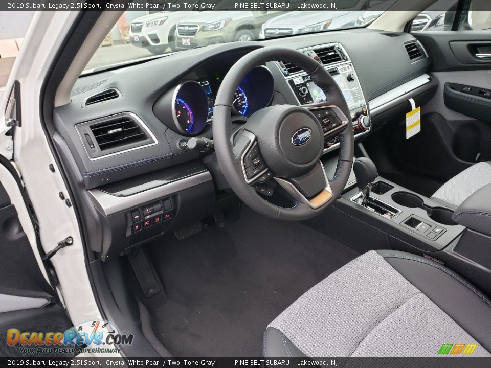 2019 Subaru Legacy 2.5i Sport Crystal White Pearl / Two-Tone Gray Photo #7