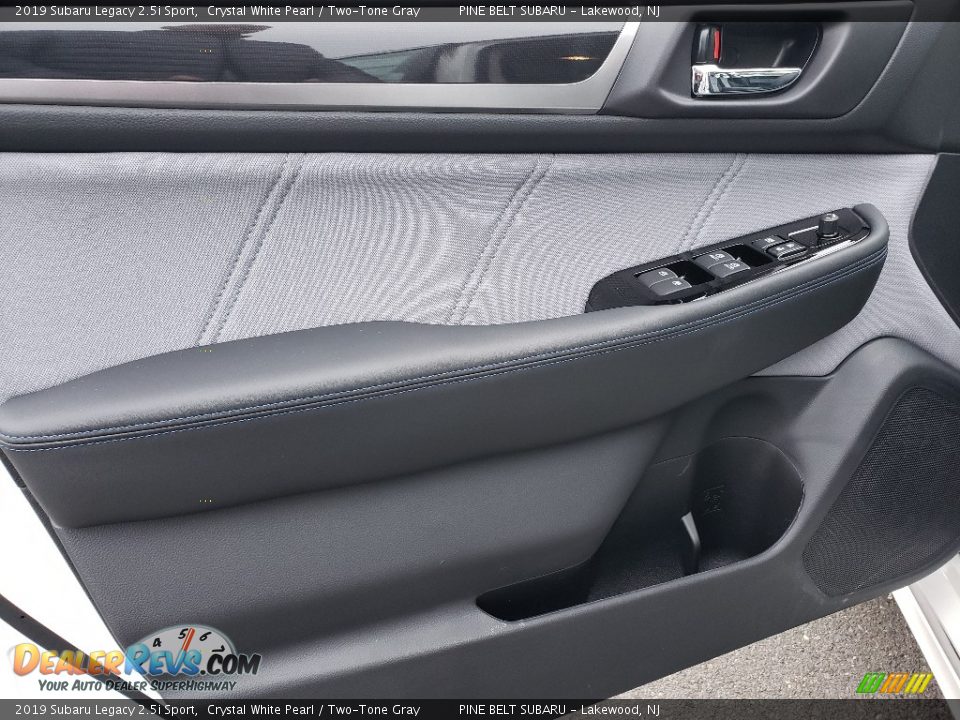 2019 Subaru Legacy 2.5i Sport Crystal White Pearl / Two-Tone Gray Photo #8