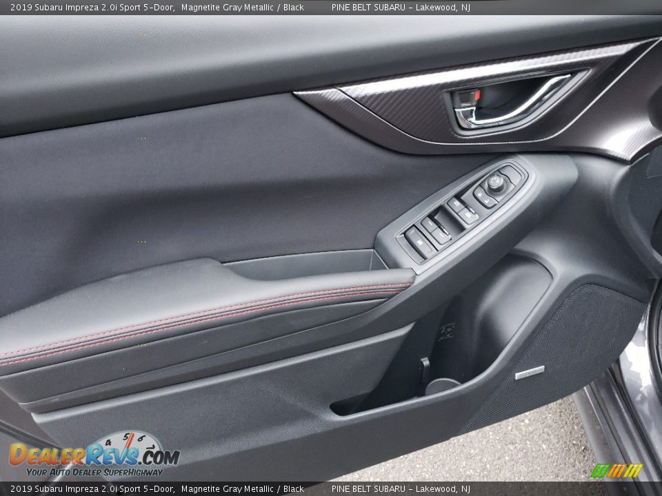 2019 Subaru Impreza 2.0i Sport 5-Door Magnetite Gray Metallic / Black Photo #8