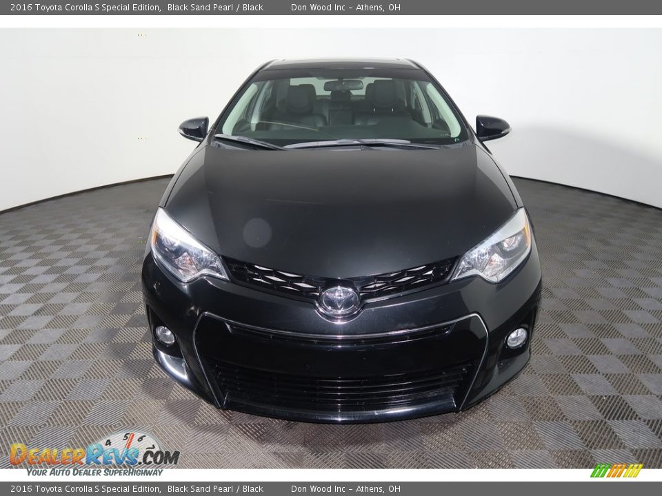 2016 Toyota Corolla S Special Edition Black Sand Pearl / Black Photo #6