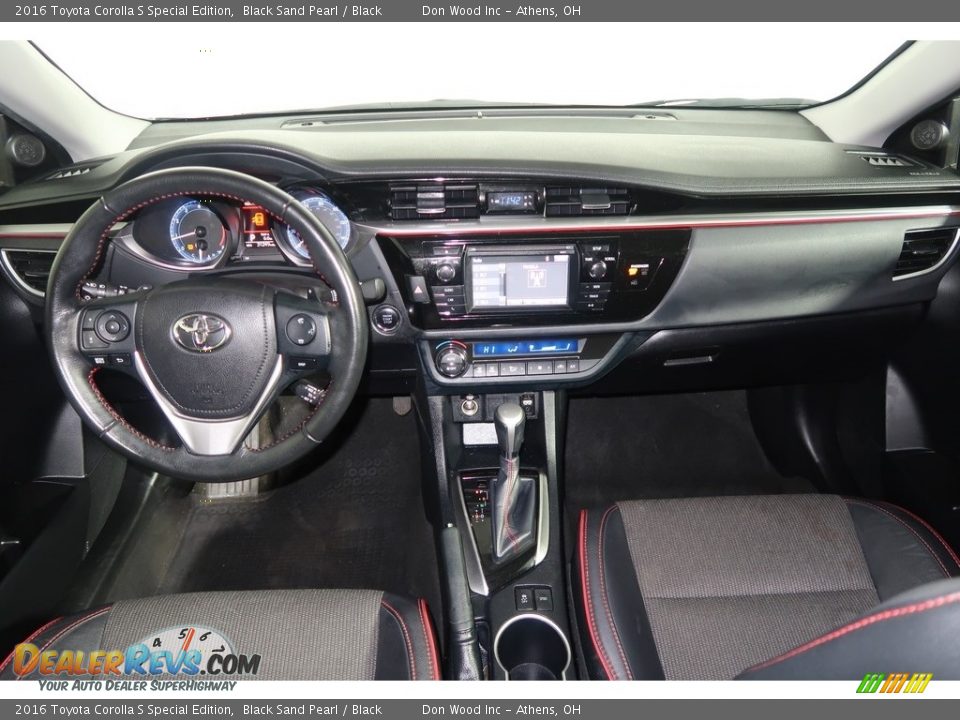 2016 Toyota Corolla S Special Edition Black Sand Pearl / Black Photo #16