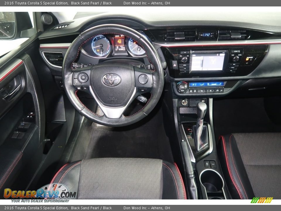 2016 Toyota Corolla S Special Edition Black Sand Pearl / Black Photo #17
