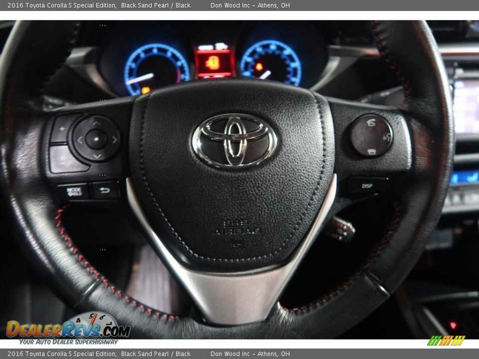 2016 Toyota Corolla S Special Edition Black Sand Pearl / Black Photo #18