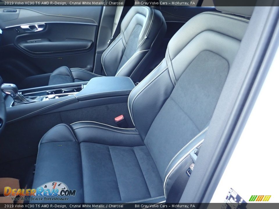 Front Seat of 2019 Volvo XC90 T6 AWD R-Design Photo #7