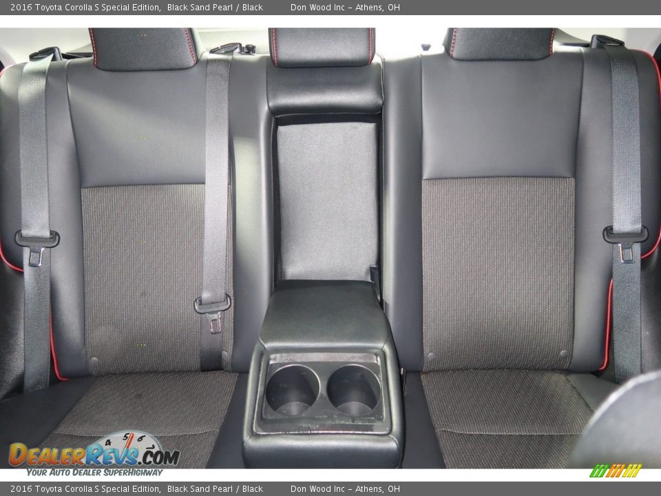 2016 Toyota Corolla S Special Edition Black Sand Pearl / Black Photo #26