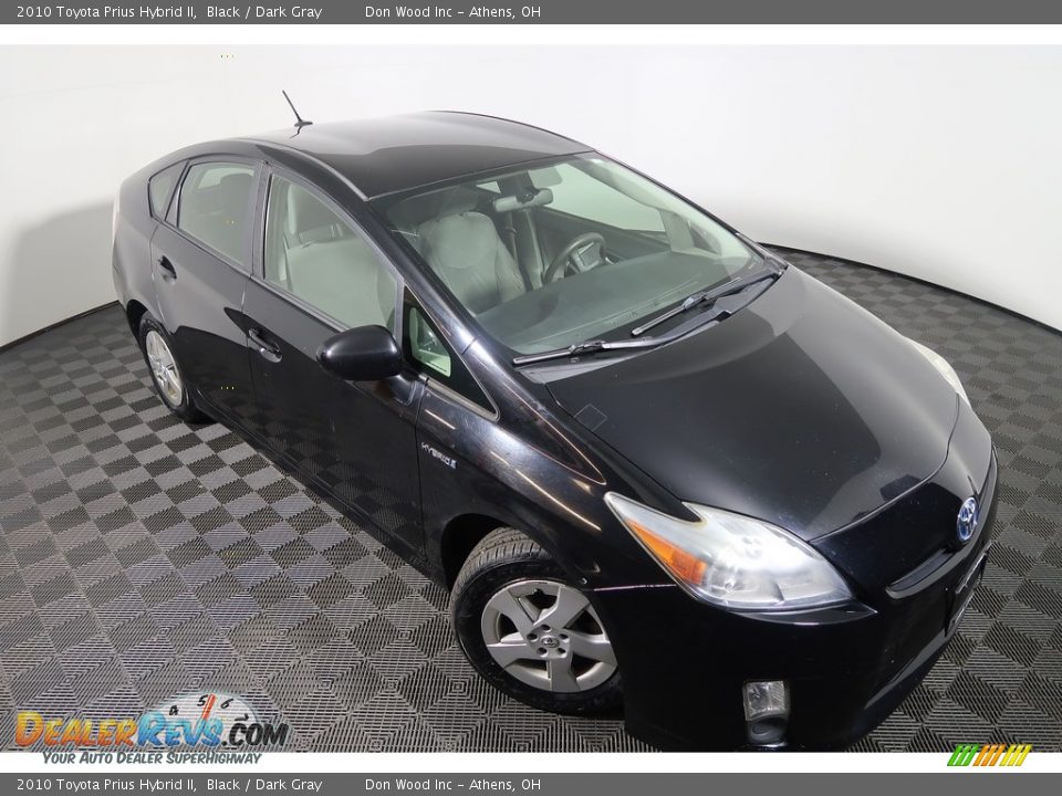 2010 Toyota Prius Hybrid II Black / Dark Gray Photo #2