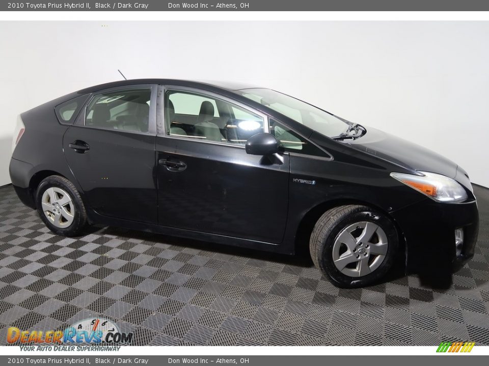 2010 Toyota Prius Hybrid II Black / Dark Gray Photo #3
