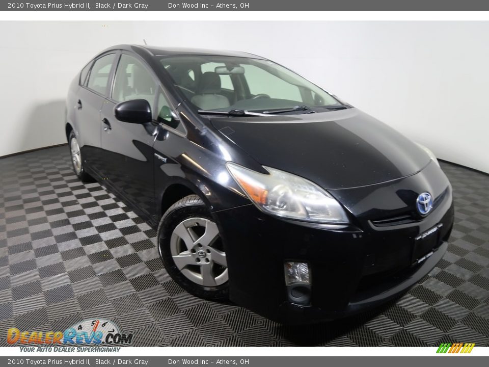 2010 Toyota Prius Hybrid II Black / Dark Gray Photo #4