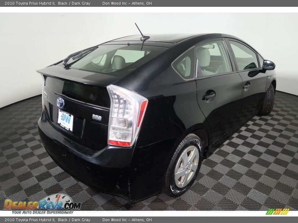 2010 Toyota Prius Hybrid II Black / Dark Gray Photo #11