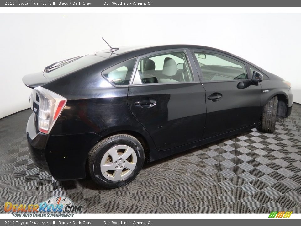 2010 Toyota Prius Hybrid II Black / Dark Gray Photo #12