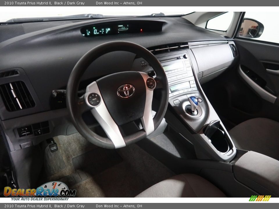 2010 Toyota Prius Hybrid II Black / Dark Gray Photo #13