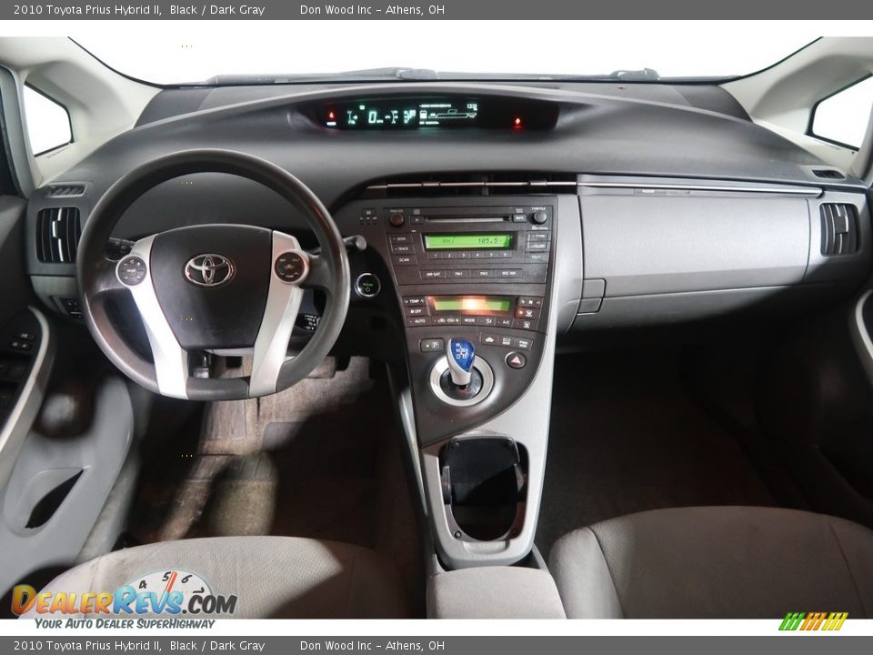 2010 Toyota Prius Hybrid II Black / Dark Gray Photo #15