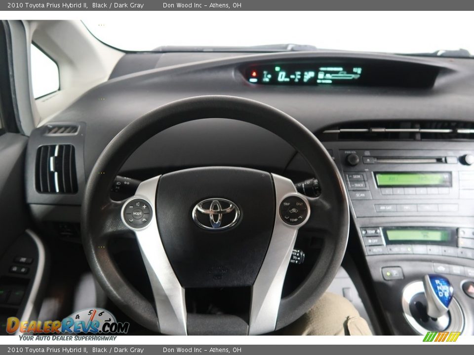 2010 Toyota Prius Hybrid II Black / Dark Gray Photo #19