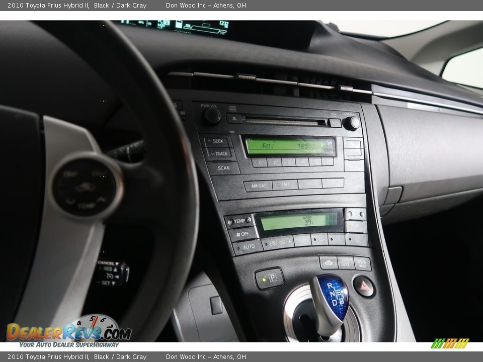 2010 Toyota Prius Hybrid II Black / Dark Gray Photo #20