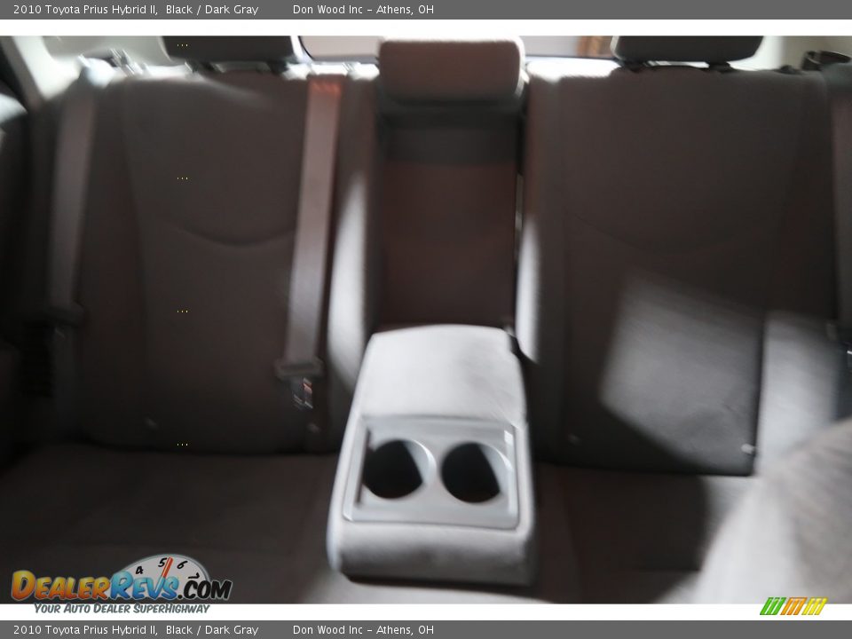 2010 Toyota Prius Hybrid II Black / Dark Gray Photo #24