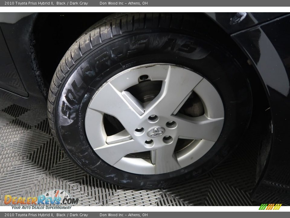 2010 Toyota Prius Hybrid II Black / Dark Gray Photo #26