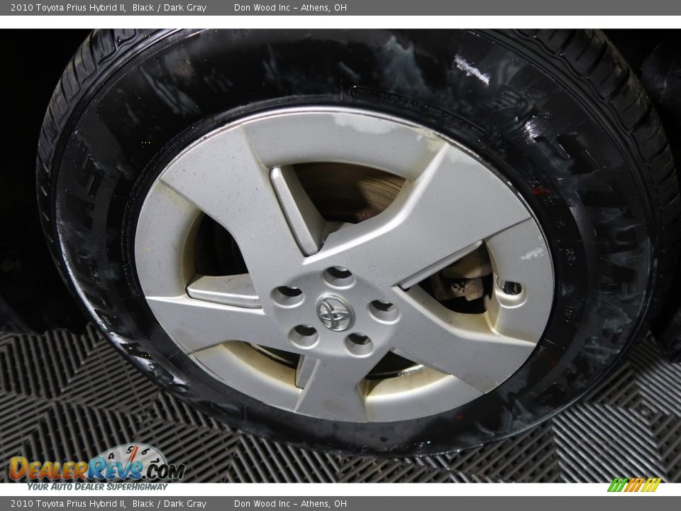 2010 Toyota Prius Hybrid II Black / Dark Gray Photo #28