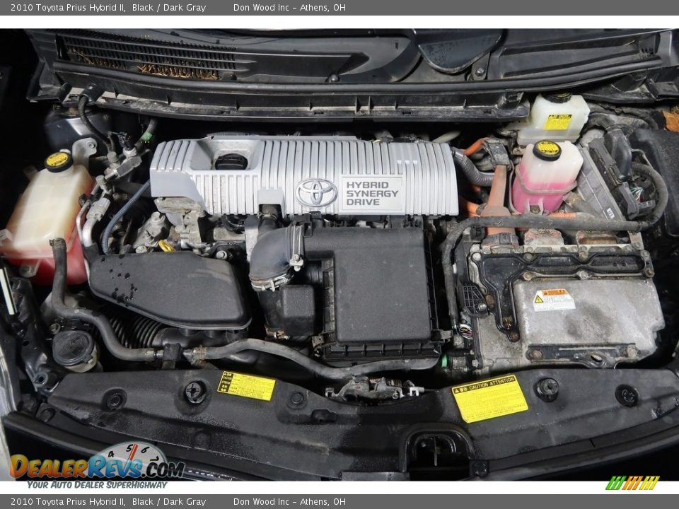 2010 Toyota Prius Hybrid II Black / Dark Gray Photo #32