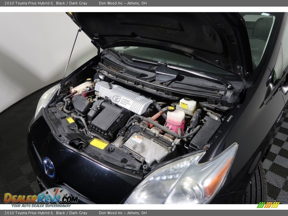 2010 Toyota Prius Hybrid II Black / Dark Gray Photo #33