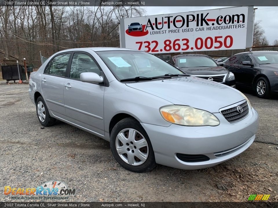 2007 Toyota Corolla CE Silver Streak Mica / Stone Photo #1