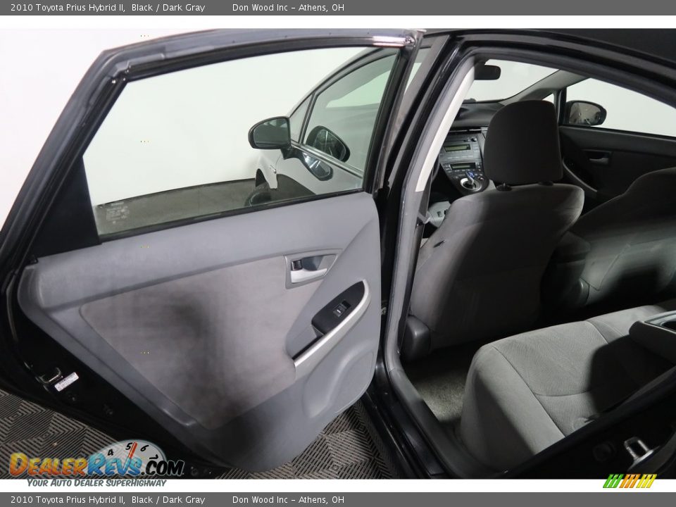 2010 Toyota Prius Hybrid II Black / Dark Gray Photo #35