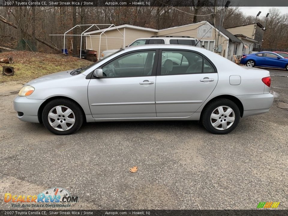 2007 Toyota Corolla CE Silver Streak Mica / Stone Photo #2