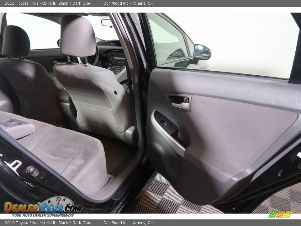 2010 Toyota Prius Hybrid II Black / Dark Gray Photo #36