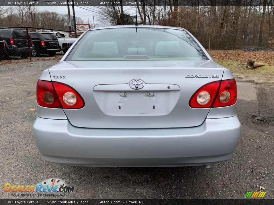 2007 Toyota Corolla CE Silver Streak Mica / Stone Photo #5