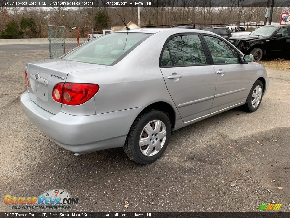 2007 Toyota Corolla CE Silver Streak Mica / Stone Photo #6
